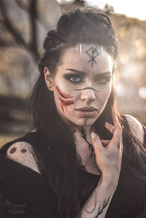 sexy viking makeup